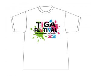 【 ＊預購＊ 】[訂貨生產]DARTS APPAREL【 SHADE x TIGA 】SP Collaboration TIGA 祭2023 FES T-shirt White