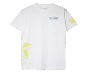 【 ＊預購＊ 】[訂貨生產]DARTS APPAREL【 GSD 】BigLogo T-shirt 岩田夏海 Collaboration White