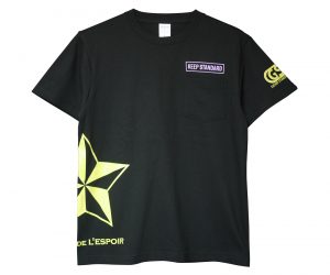 【 ＊預購＊ 】[訂貨生產]DARTS APPAREL【 GSD 】BigLogo T-shirt 岩田夏海 Collaboration Black