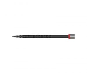 DARTS ACCESSORY【one80】R2 Interchange Point (2.35mm) Grooved-A Black 44mm