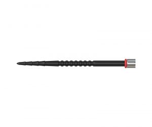 DARTS ACCESSORY【one80】R2 Interchange Point (2.35mm) Grooved-A Black 48mm