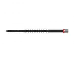 DARTS ACCESSORY【one80】R2 Interchange Point (2.35mm) Grooved-A Black 52mm