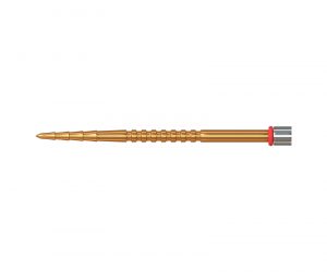 DARTS ACCESSORY【one80】R2 Interchange Point (2.35mm) Grooved-A Gold 48mm
