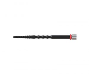 DARTS ACCESSORY【one80】R2 Interchange Point (2.35mm) Grooved-B Black 44mm