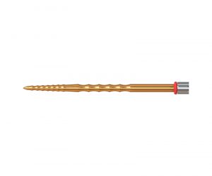DARTS ACCESSORY【one80】R2 Interchange Point (2.35mm) Grooved-B Gold 48mm