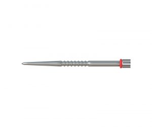 DARTS ACCESSORY【one80】R2 Interchange Point (2.35mm) Grooved-C Silver 44mm