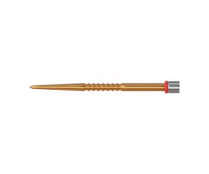 DARTS ACCESSORY【one80】R2 Interchange Point (2.35mm) Grooved-C Gold 44mm