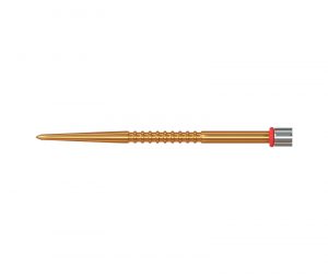 DARTS ACCESSORY【one80】R2 Interchange Point (2.35mm) Grooved-C Gold 48mm