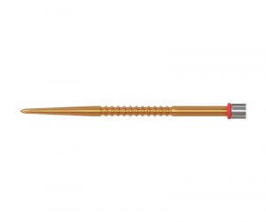 DARTS ACCESSORY【one80】R2 Interchange Point (2.35mm) Grooved-C Gold 52mm