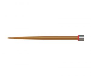 DARTS ACCESSORY【one80】R2 Interchange Point (2.35mm)Smooth Gold 52mm