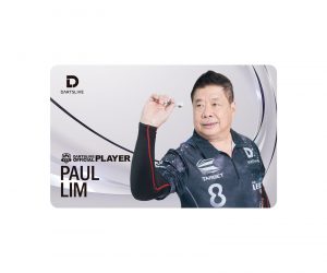 DARTS ACCESSORY【DARTSLIVE】DARTSLIVE PLAYER GOODS ♯4 Paul Lim