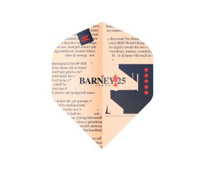 DARTS FLIGHT【TARGET】BARNEY 25 Raymond van Barneveld Model PRO.Ultra Standard 3Set 