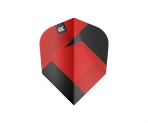 DARTS FLIGHT【TARGET】TAG PRO.Ultra Black/Red Shape 3Set