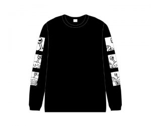 【＊預購＊】[5月出貨]DARTS APPAREL【SHADE x TIGA】SP Collaboration 酒井素 Long sleeve T-shirt M