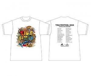 【 ＊預購＊ 】[5月出貨]DARTS APPAREL【 SHADE x TIGA 】SP Collaboration TIGA祭 2024 Fes T-shirt White